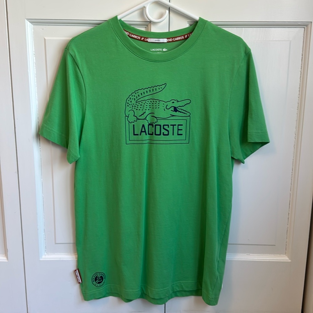 Lacoste green T-shirt - size medium